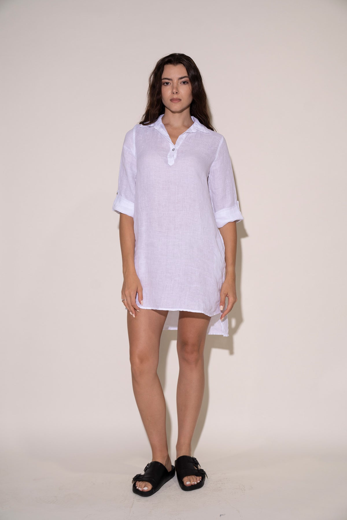 Alma Dress - White