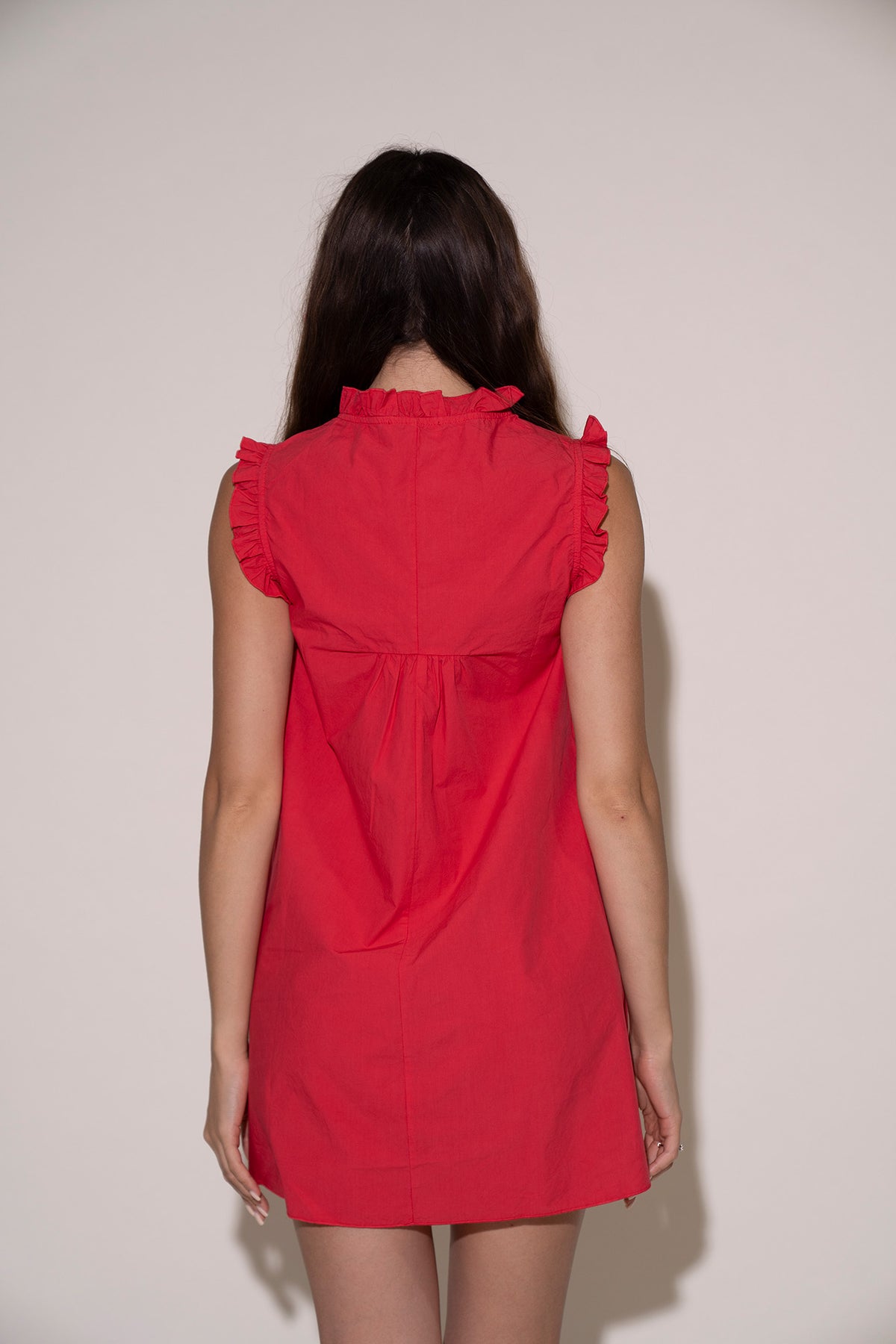 Kat Dress - Stem Red
