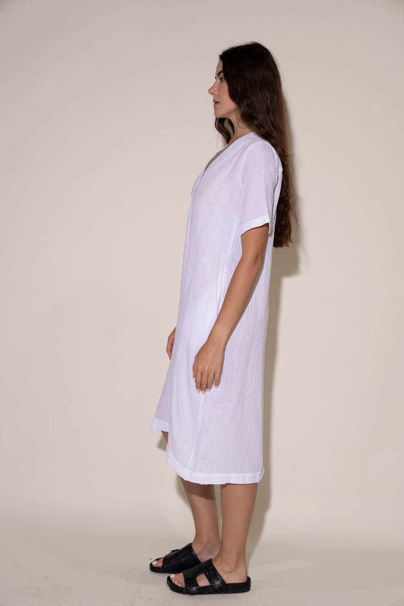 Nicola Dress - White