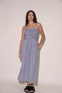 Mabel Dress - Black/White