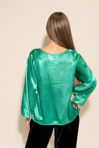 Cuff Shirt - Emerald - STARKx