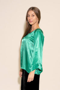 Cuff Shirt - Emerald - STARKx