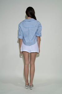 Aura Top - Bluey Stripe