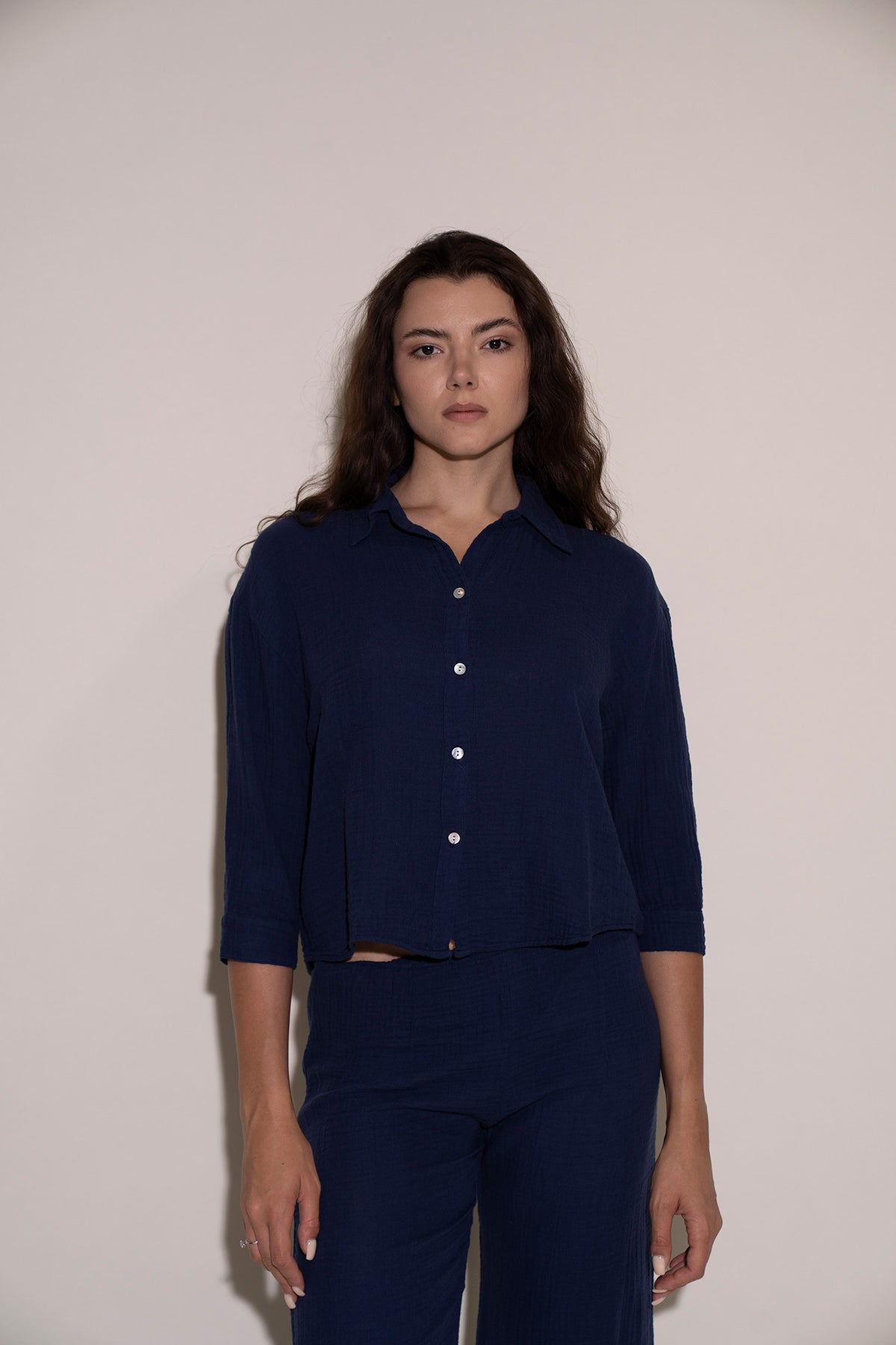 Lia Top - Navy