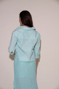 Lia Top - Aqua