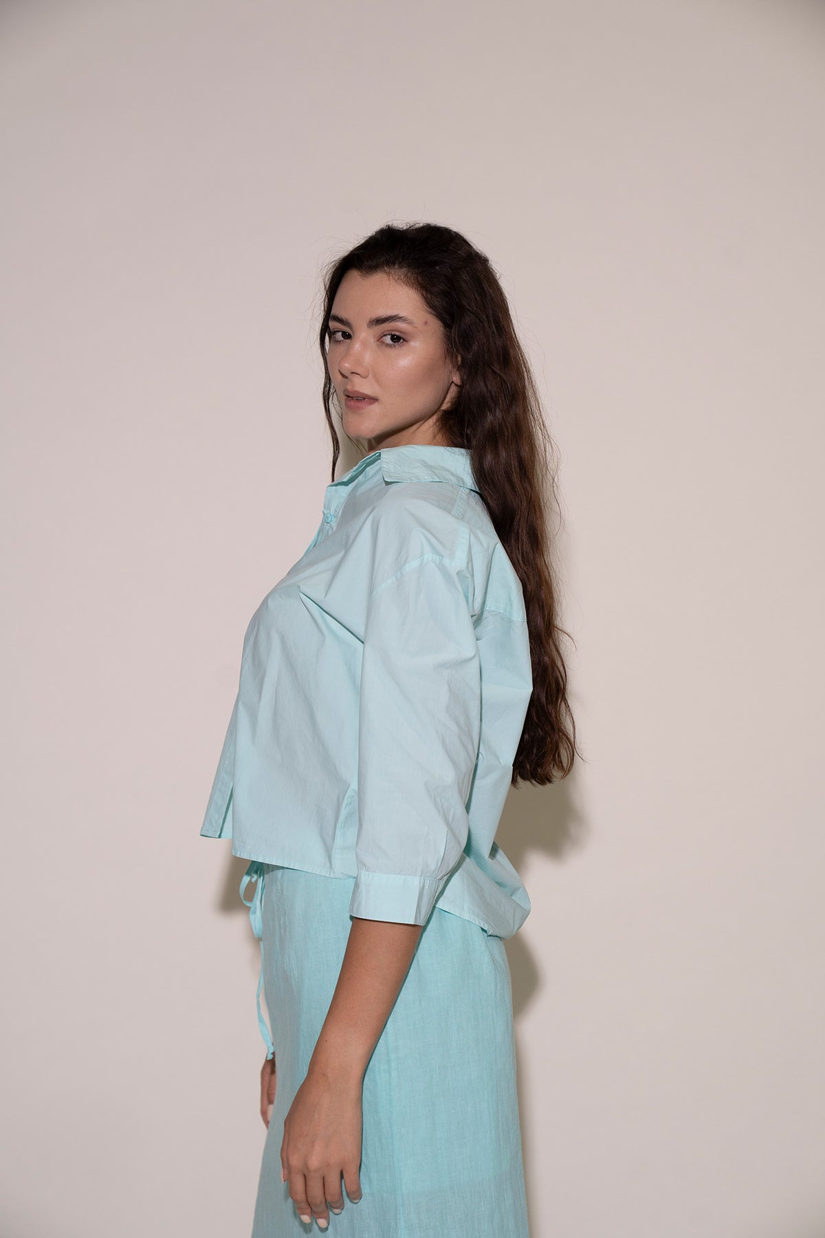 Lia Top - Aqua