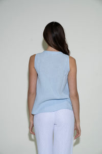 Amara Top - Bluey