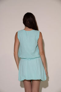 Bubble Top - Aqua