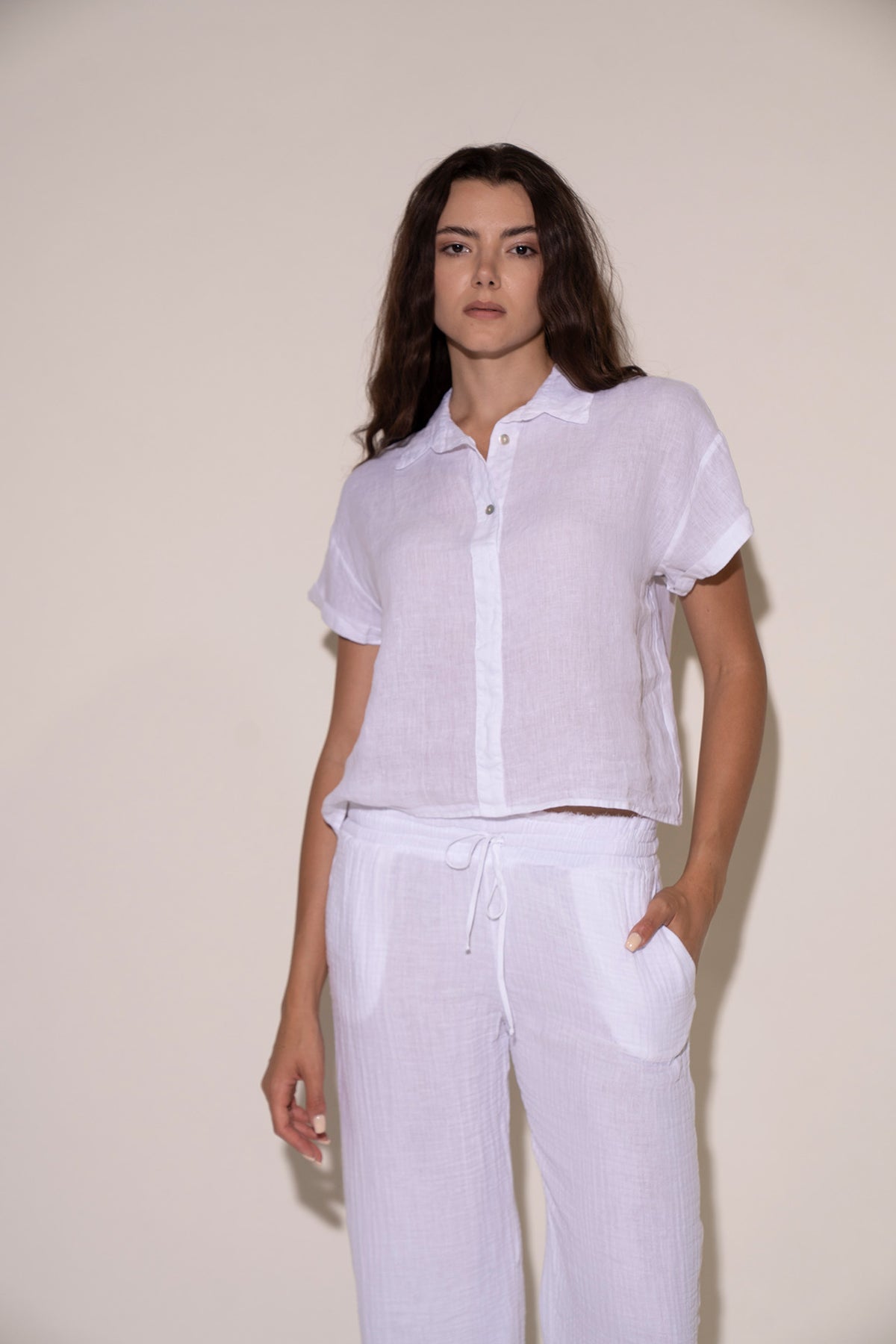 Saylor Top - White