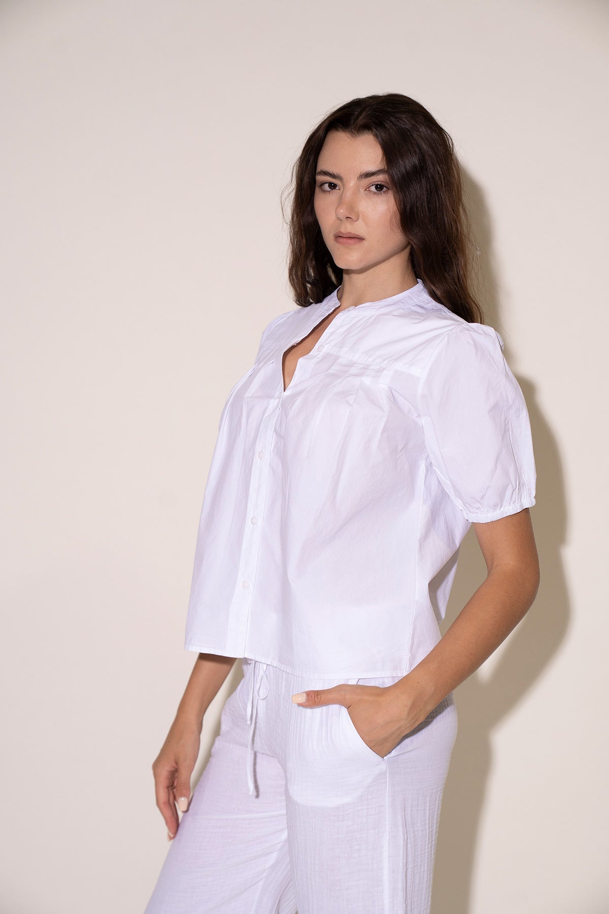 Emory Top - White