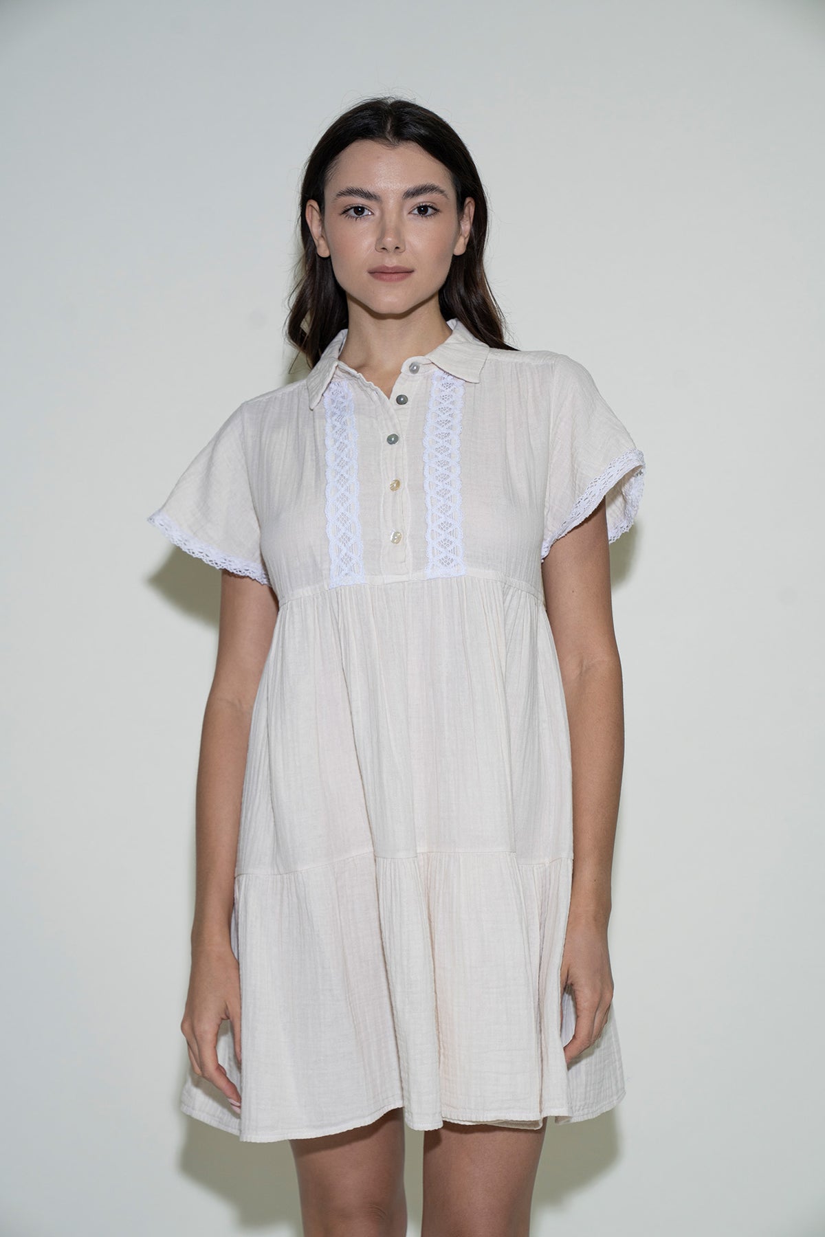 Morgan Dress - Natural