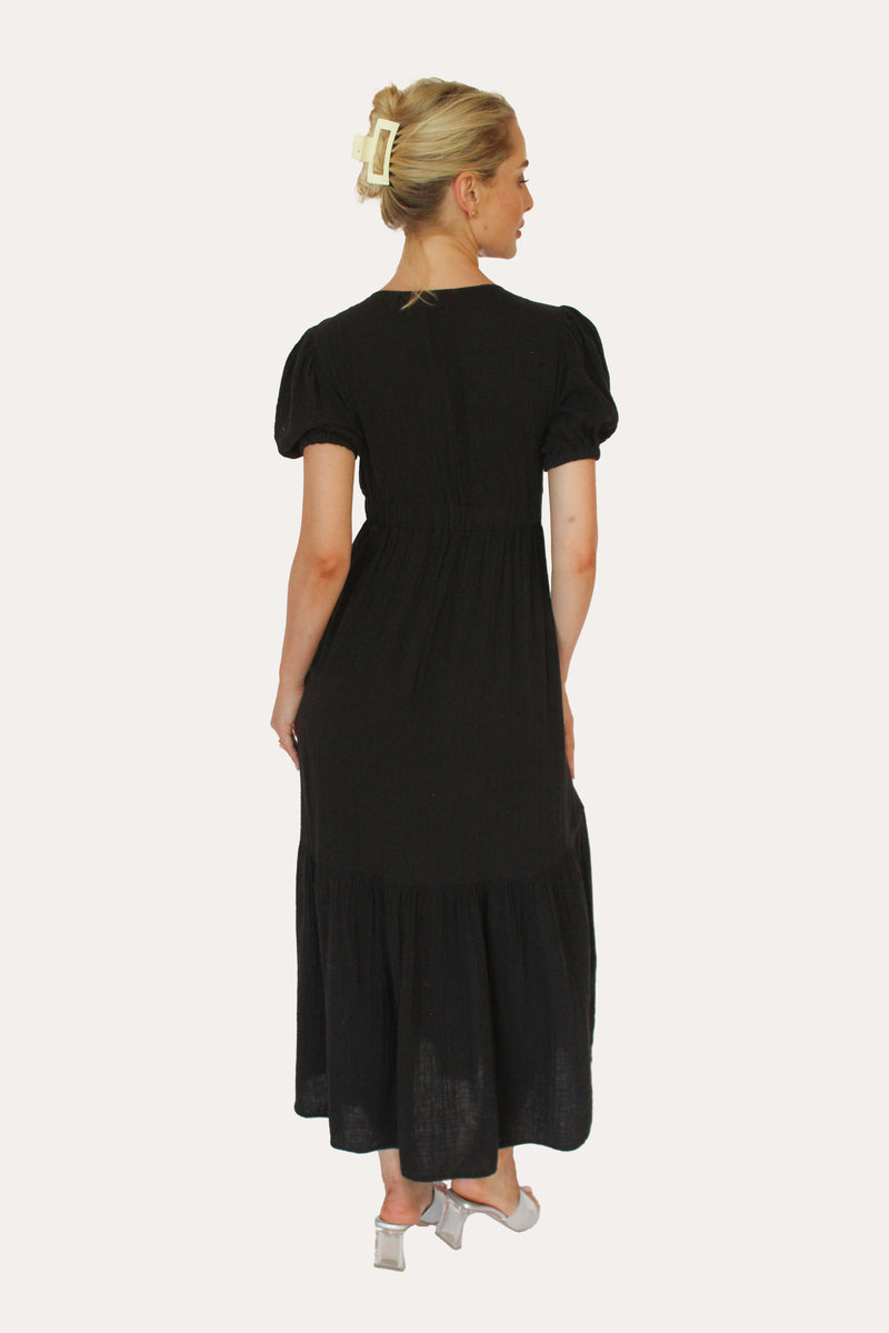 Olive Dress - Black