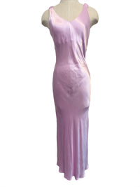 Bias Dress - Pink Mist