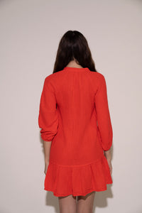 Alice Dress - Scarlet
