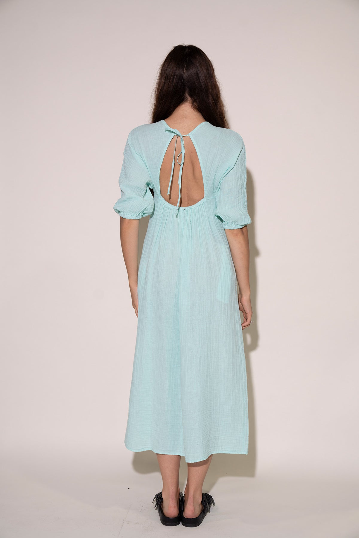Daphne Dress - Aqua