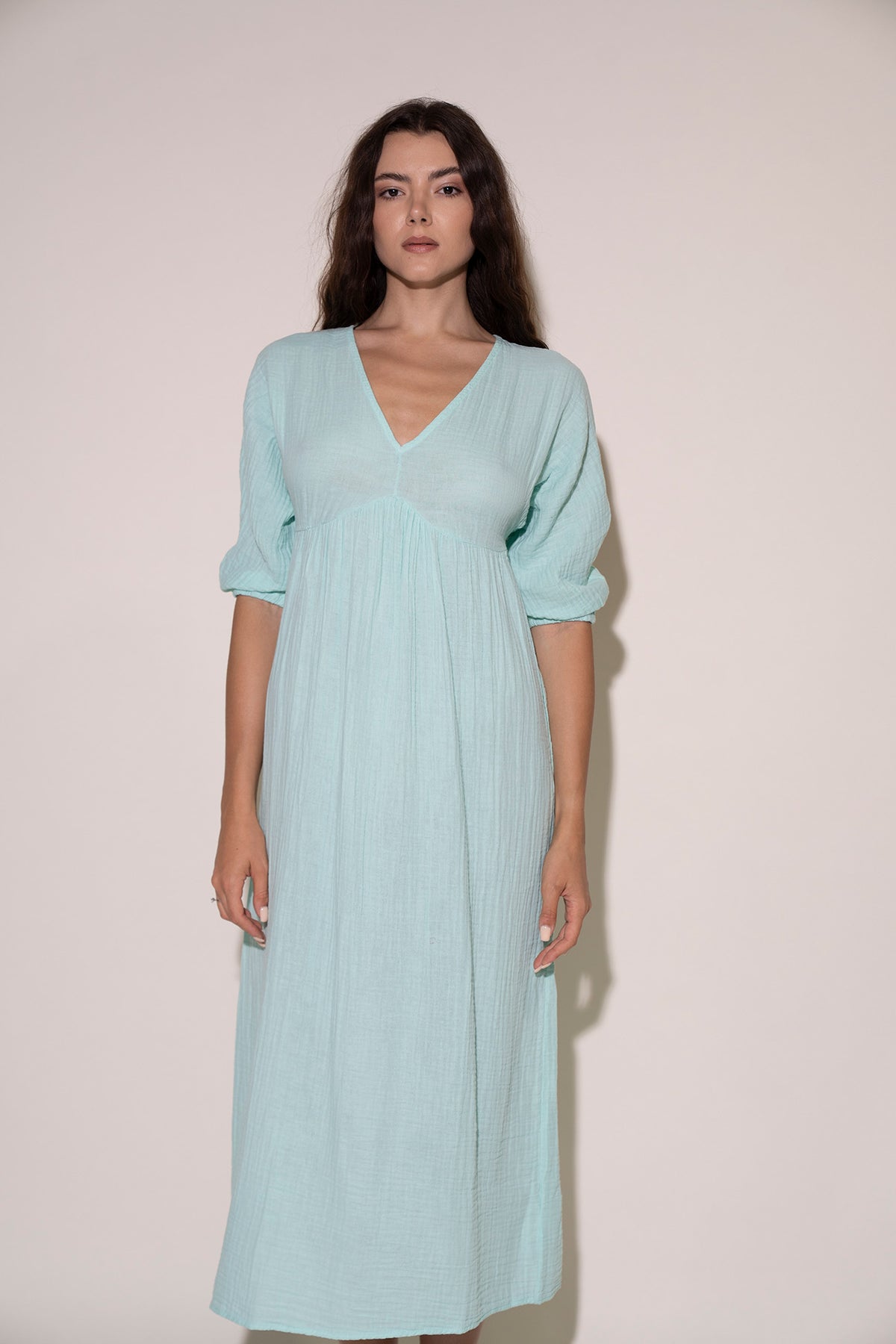 Daphne Dress - Aqua