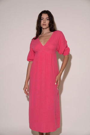 Daphne Dress - Rose