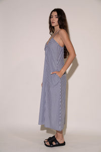 Hana Dress - Black/White