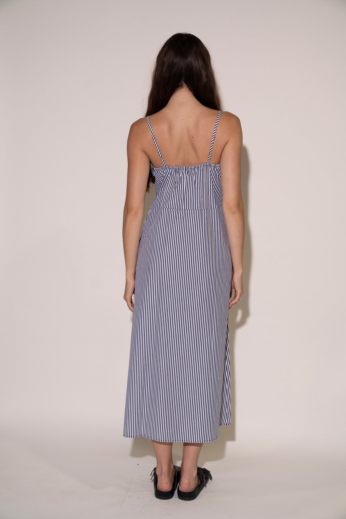 Hana Dress - Black/White