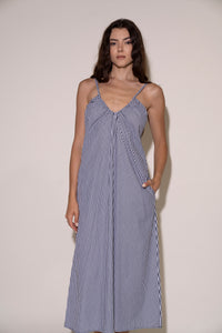 Hana Dress - Black/White