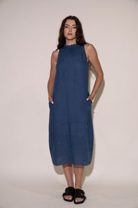 Vanessa Dress - Dusty Blue