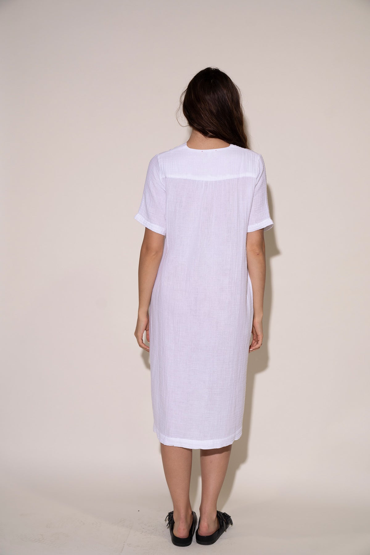 Nicola Dress - White