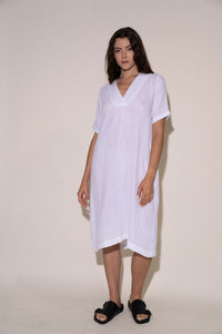 Nicola Dress - White