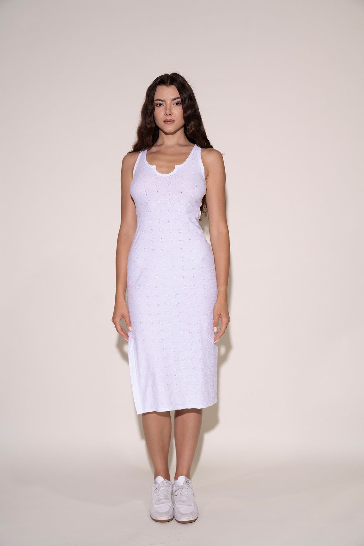 Lynn Dress - White
