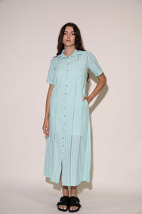 Marianne Dress - Aqua