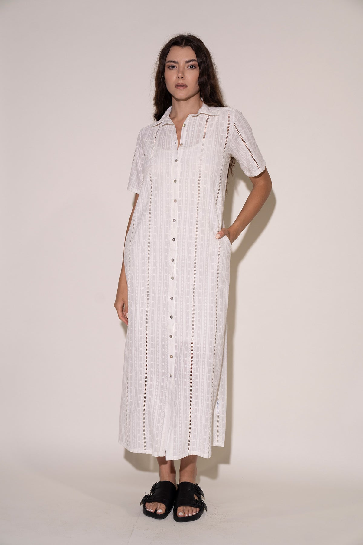 Marianne Dress - Natural