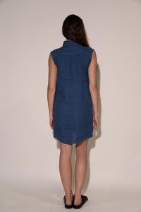 Maren Dress - Dusty Blue