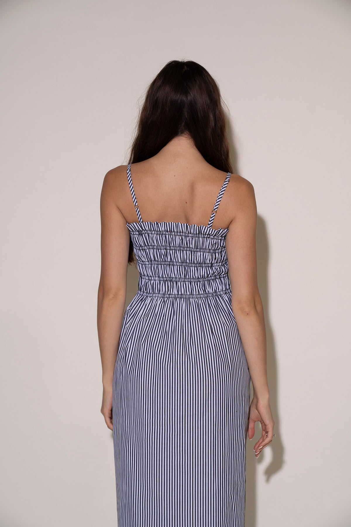 Mabel Dress - Black/White