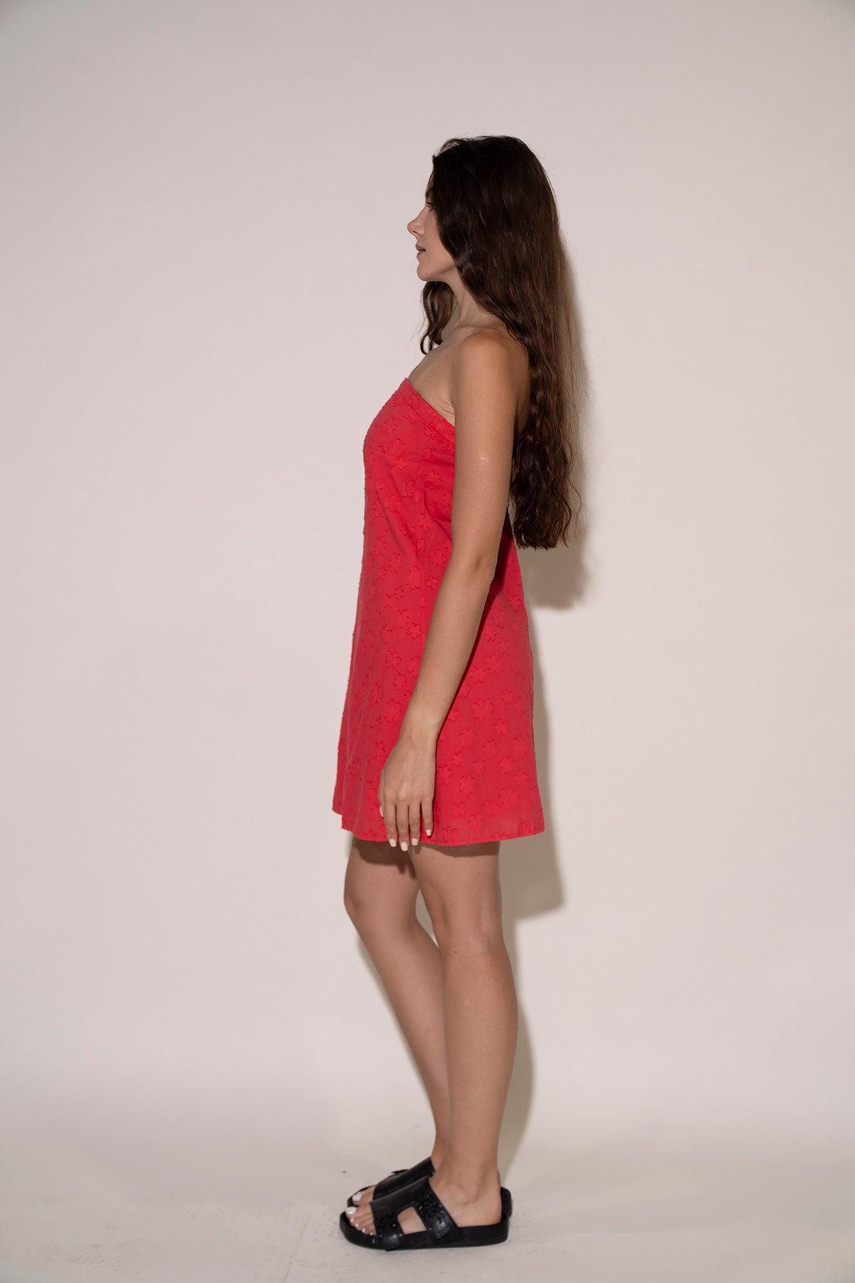 Millie Dress - Stem Red