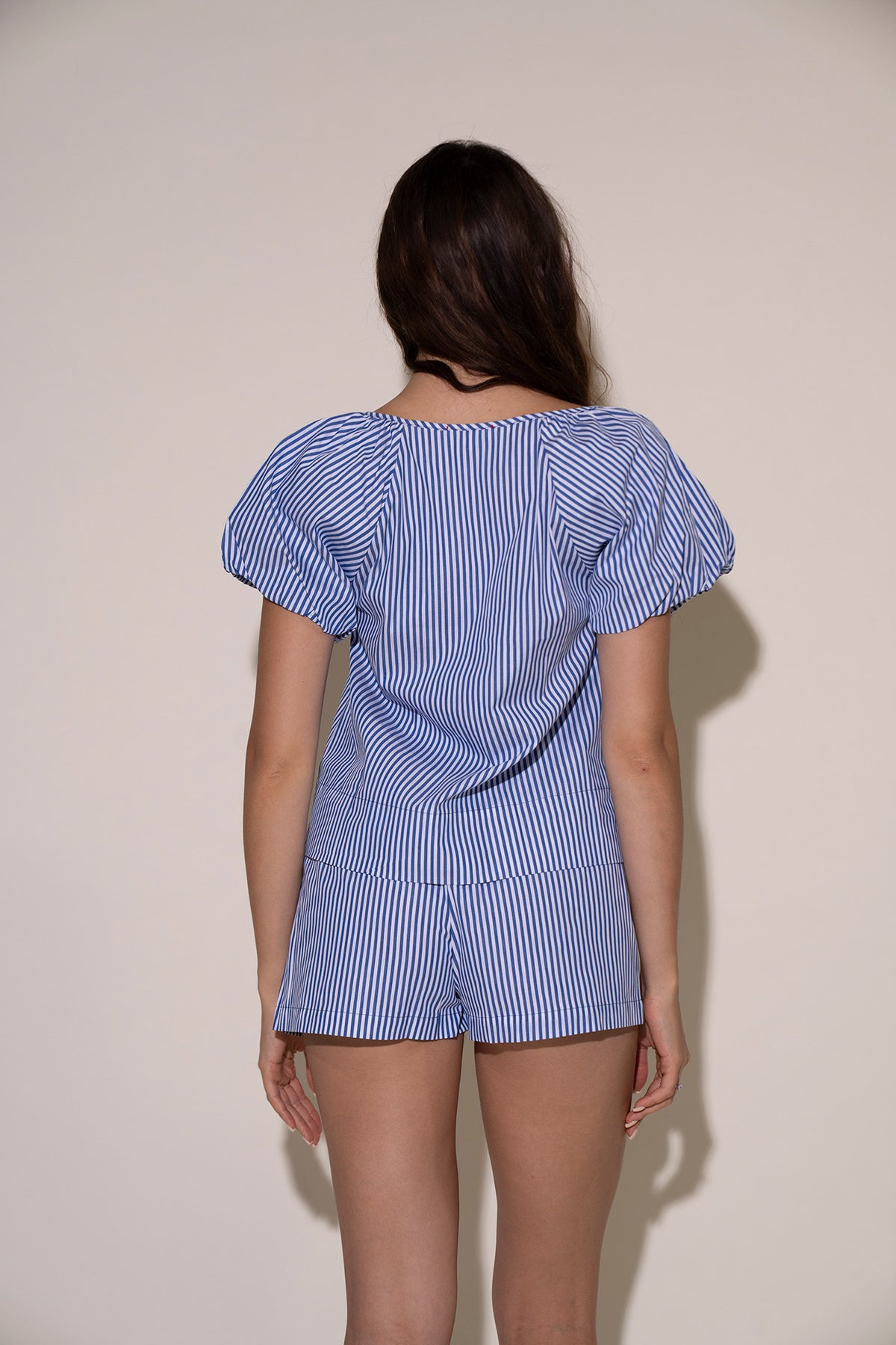 Willow Shorts - Navy/White