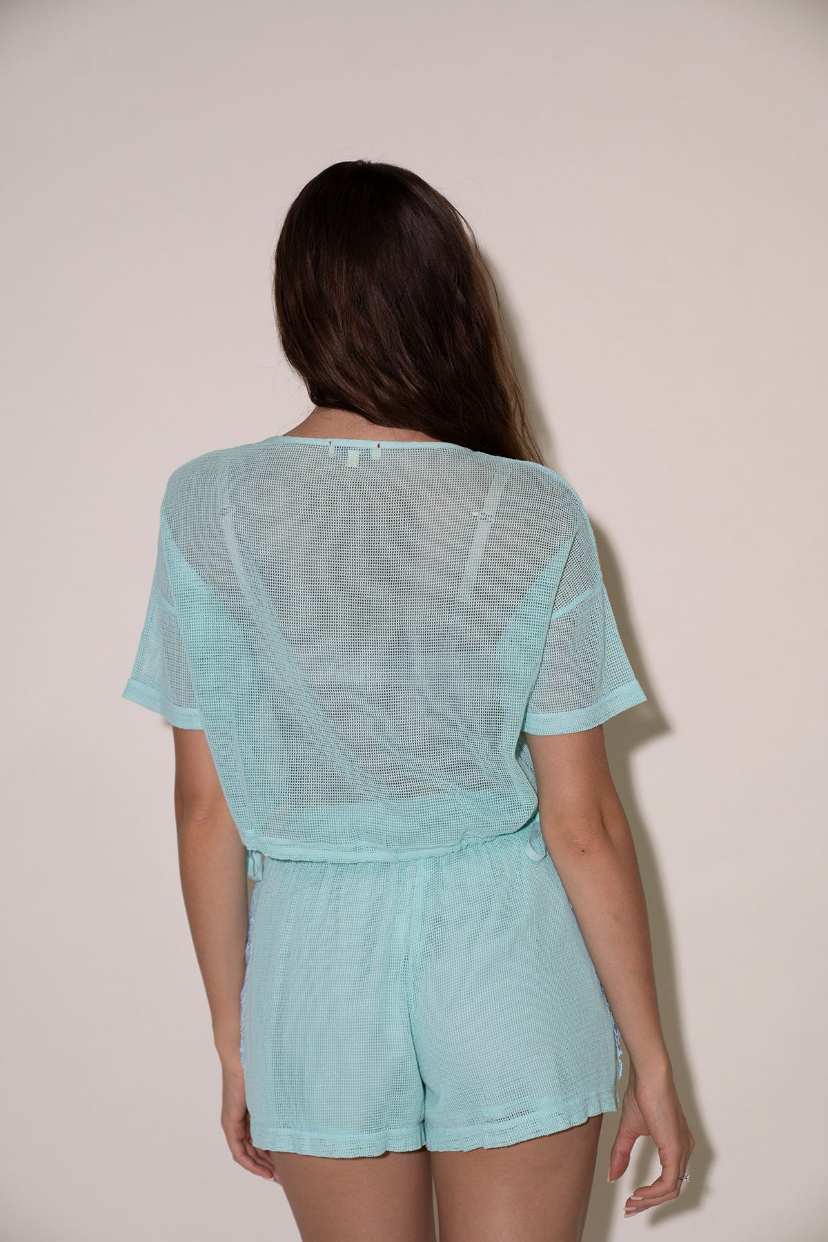 Fallon Shorts - Aqua