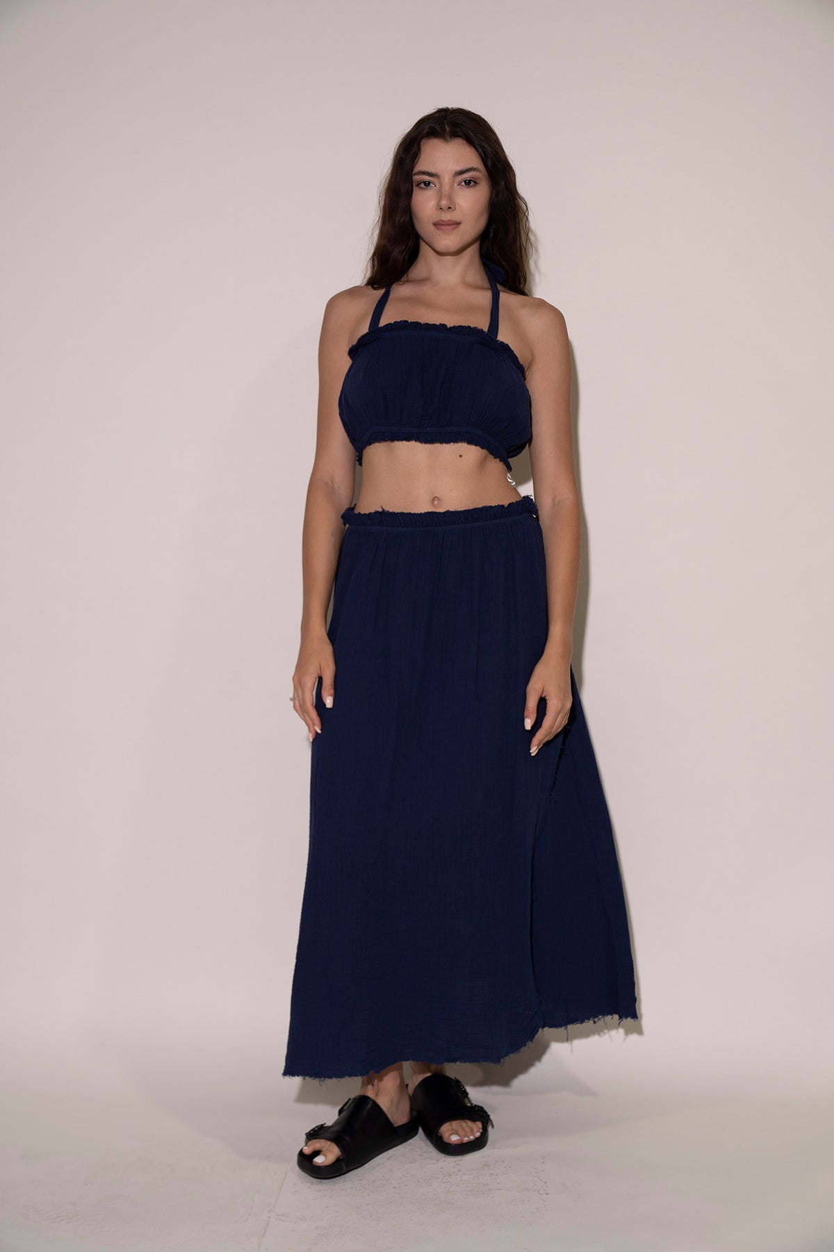 Mallory Skirt - Navy