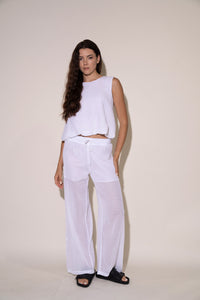 Maggie Pants - White