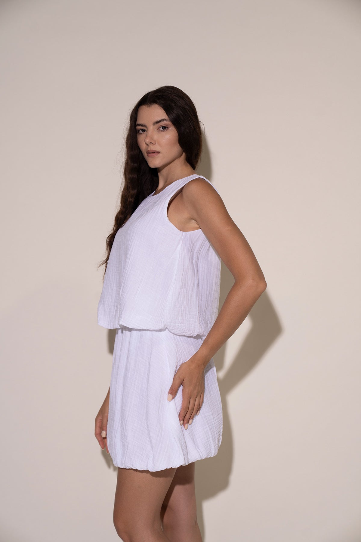 Bubble Skirt - White