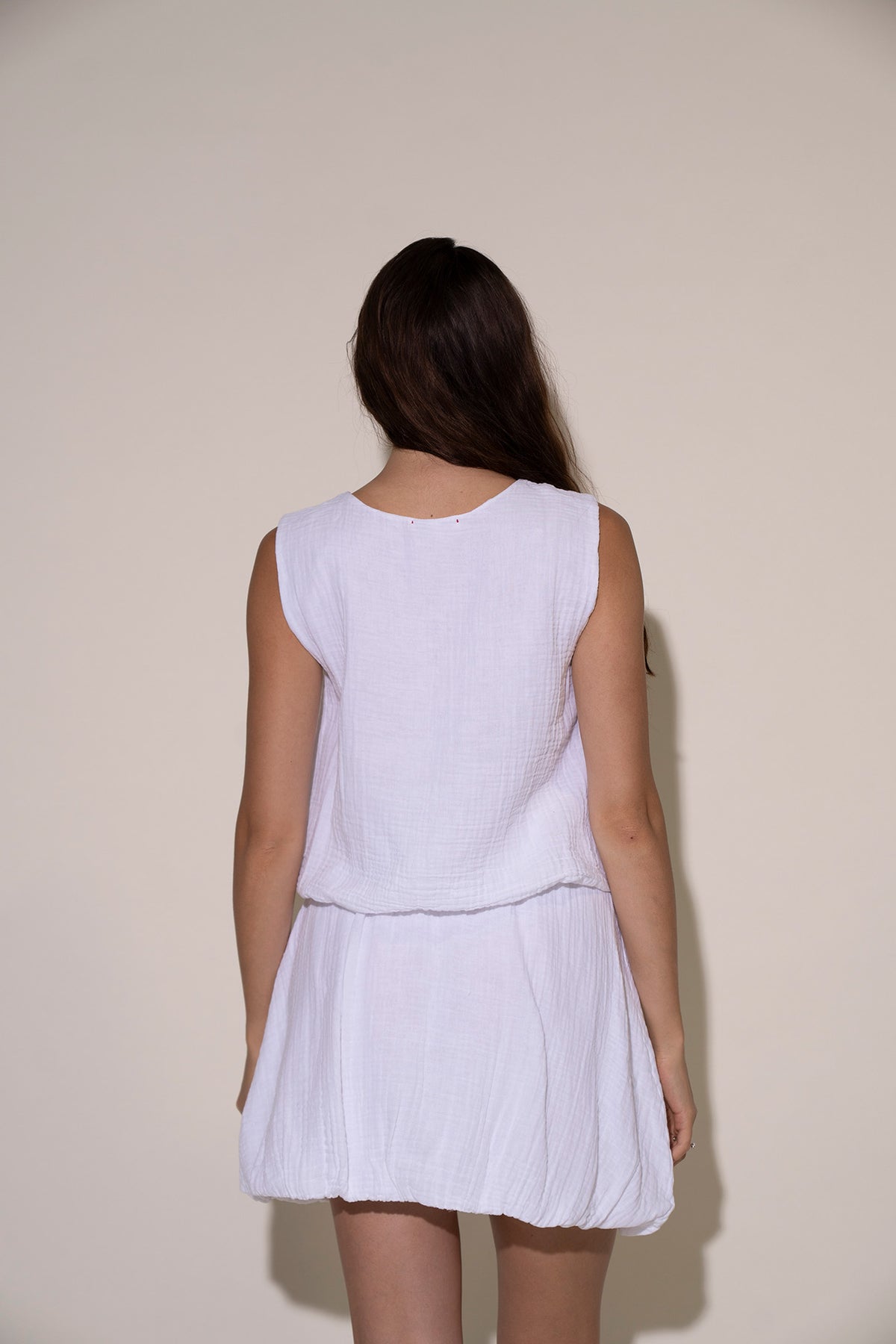 Bubble Skirt - White