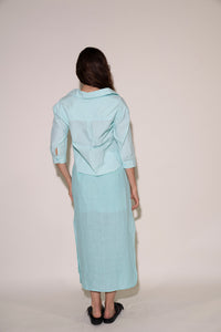 Bayley Skirt - Aqua