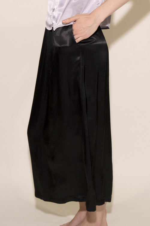 Ado Long Skirt - Black - STARKx