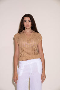 Ariel Sweater - Taupe