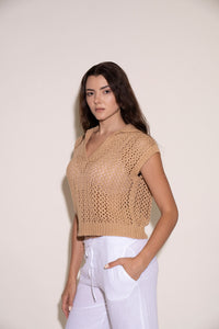 Ariel Sweater - Taupe