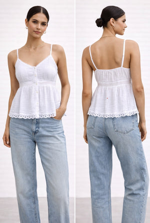 Keely Top - White - STARKx