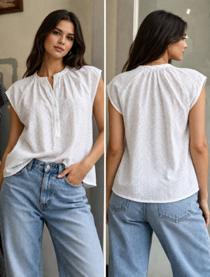 Mila Top - White - STARKx