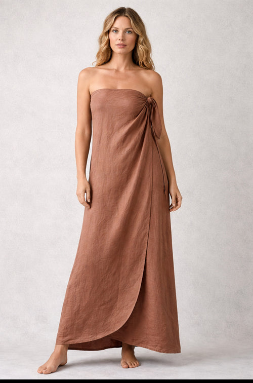 Ridley Dress - Tan - STARKx