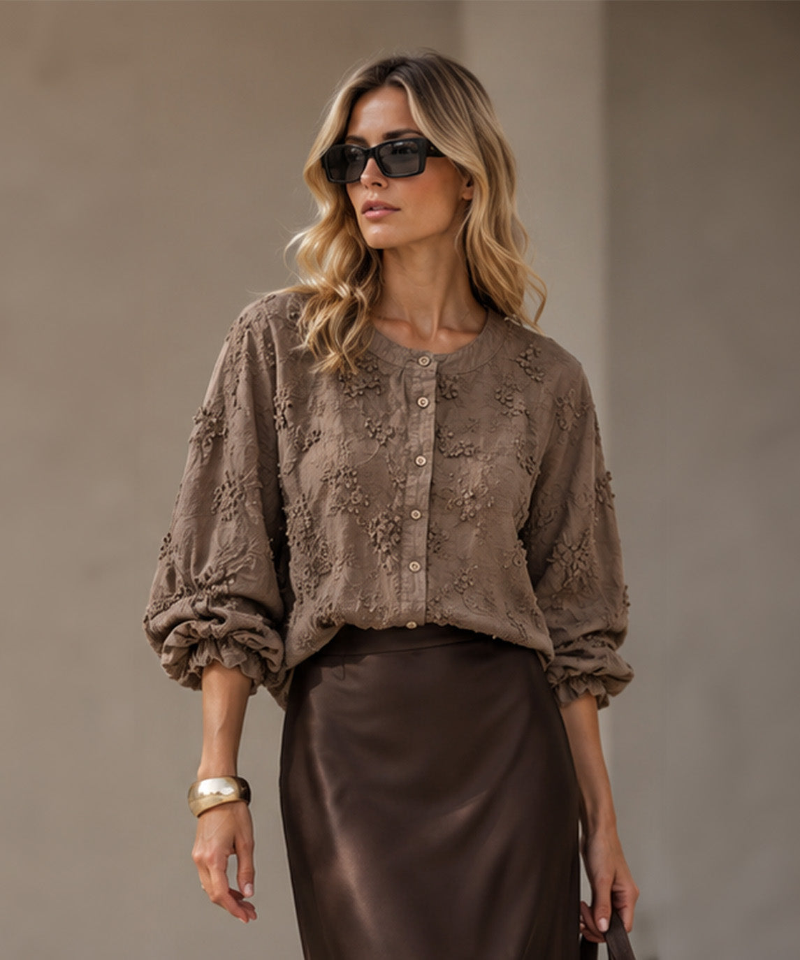 Belladonna Blouse - Ash