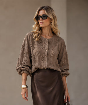 Belladonna Blouse - Ash
