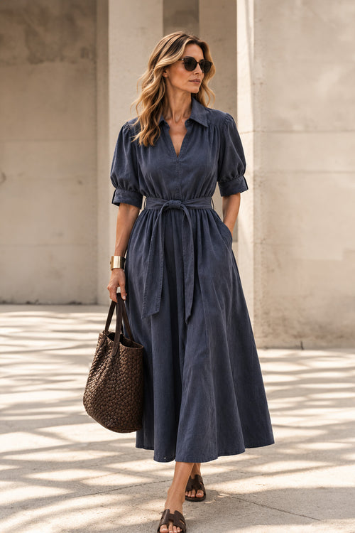 Benny Dress - China Blue - STARKx