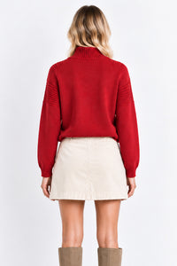 Ziva Sweater - Chili Red - STARKx